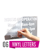 Vynil Letters